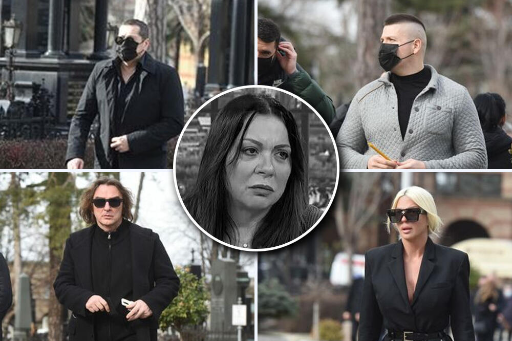 POZNATE LIČNOSTI STIGLE NA SAHRANU KSENIJE VUČIĆ! Svi u crnini, muk i tuga SLAMAJU SRCA! Evo ko je sve tu! (FOTO)