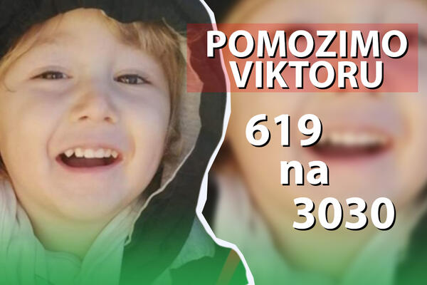 TROGODIŠNJEM VIKTORU POTREBNA JE NAŠA POMOĆ VIŠE NEGO IKADA: Sredstva su pri kraju, a mali heroj se neumorno BORI!