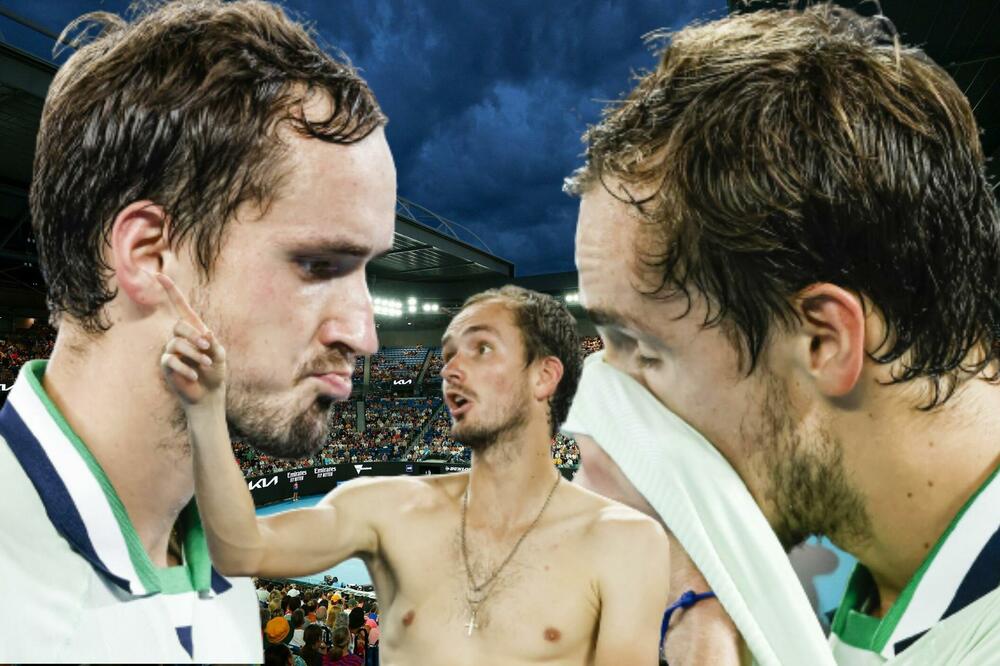 MEDVEDEV EMOTIVNO RASTROJEN, NIJE PORAZ U PITANJU! ODRIČE SE SVETSKE PUBLIKE! MOŽDA GA VIDIMO U BEOGRADU NA TURNIRU