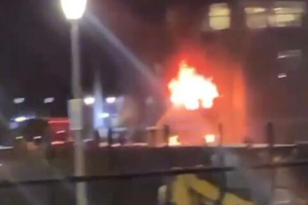 POŽAR U NAUČNO-TEHNOLOŠKOM PARKU! Haos na Zvezdari