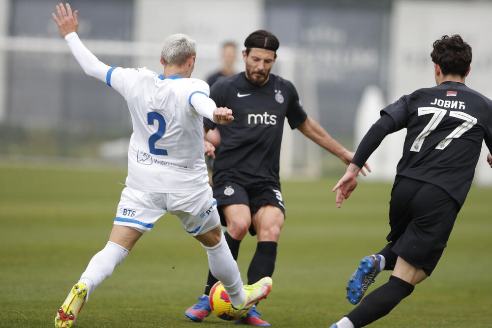 NOVI PORAZ PARTIZANA: Drugoplasirani tim ruskog prvenstva trijumfovao golom u samoj završnici meča (FOTO)