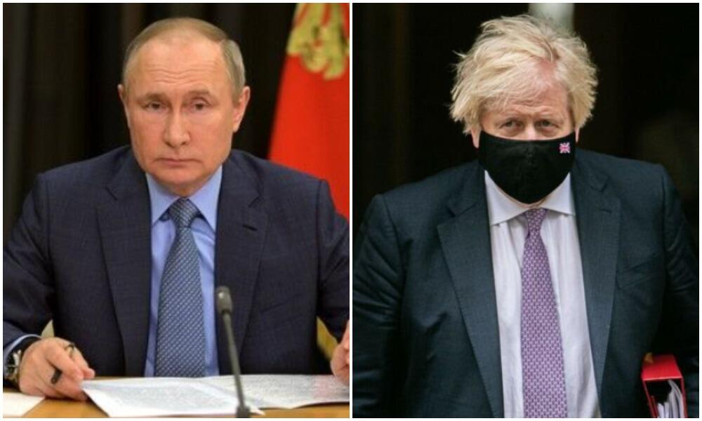 Boris Džonson, Vladimir Putin