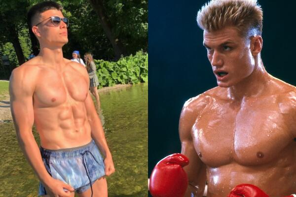 KAO ISKLESAN IZ KAMENA: Više liči na Draga iz ROKIJA IV nego na fudbalera, nadmašio Ronalda - SAMO 4.3% MASTI! FOTO