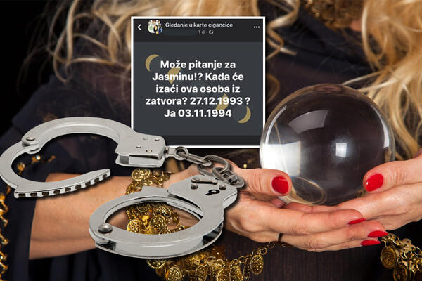 "KADA ĆE IZAĆI IZ ZATVORA?" Žena postavila PITANJE JASMINI u GRUPI za GATANJE KARTAMA, ODGOVOR zapalio MREŽE (FOTO)