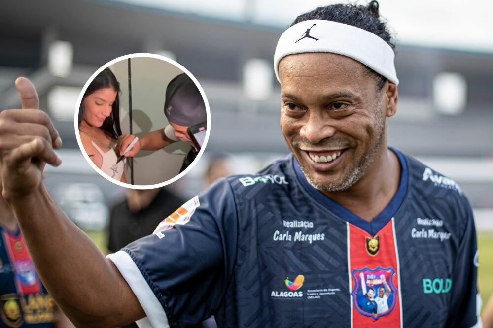 RONALDINJO JE DEVOJCI URADIO NEŠTO NEVEROVATNO! Ona na sve PRISTALA, uopšte se nije BUNILA (VIDEO)