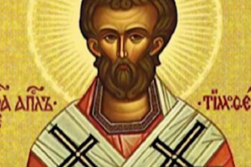 DANAS JE SVETI APOSTOL TIMOTEJ: Smatra se zaštitnikom dobrih i pravednih govornika