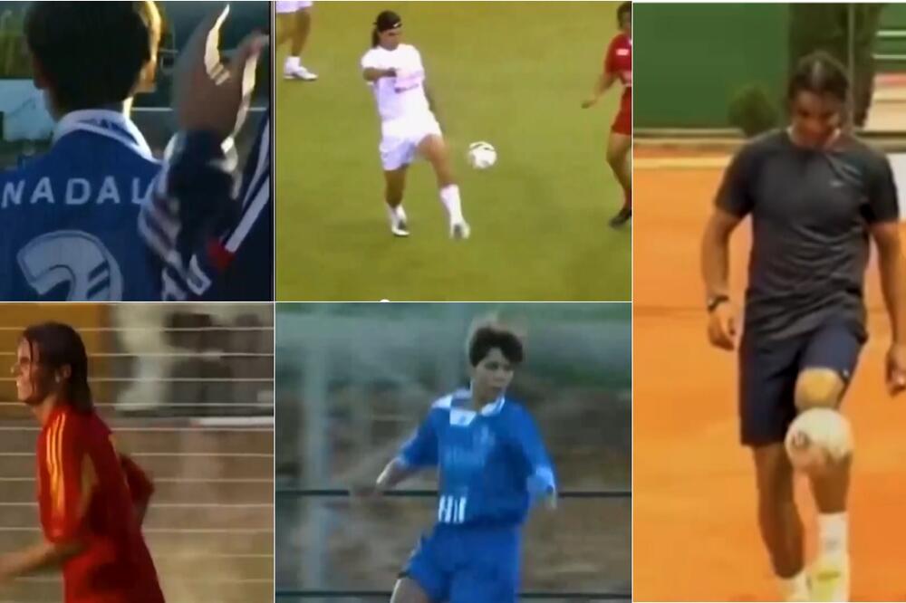 NADAL JE MOGAO DA BUDE VRHUNSKI FUDBALER - MALO JE FALILO! Pogledajte kako je Rafa RAZBIJAO kao klinac! (VIDEO)