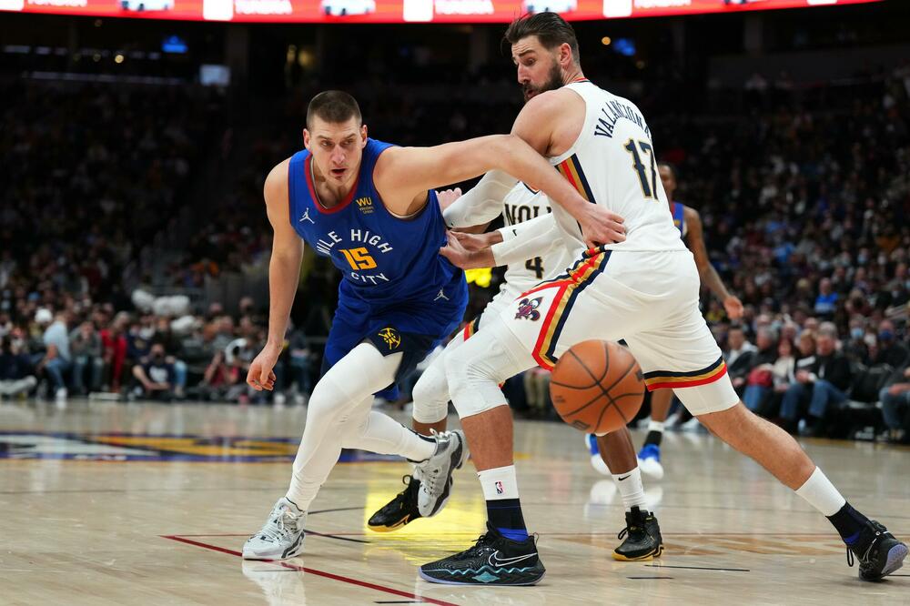 NOVO JOKIĆEVO "LUDILO": Srbin se POIGRAVAO sa Pelikansima, Denver sve pokvario! I Bogdanović uzalud REŠETAO! VIDEO