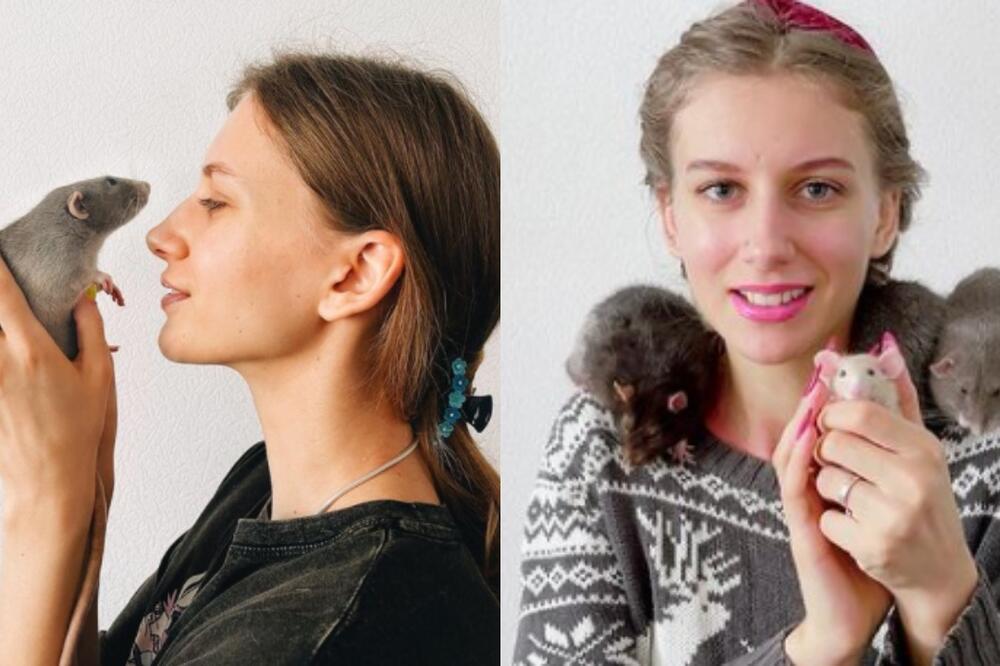 ONA JE KRALJICA PACOVA: Živi sa 5 malih glodara, a JEDNA stvar je posebno ZGADILA ljude (FOTO)