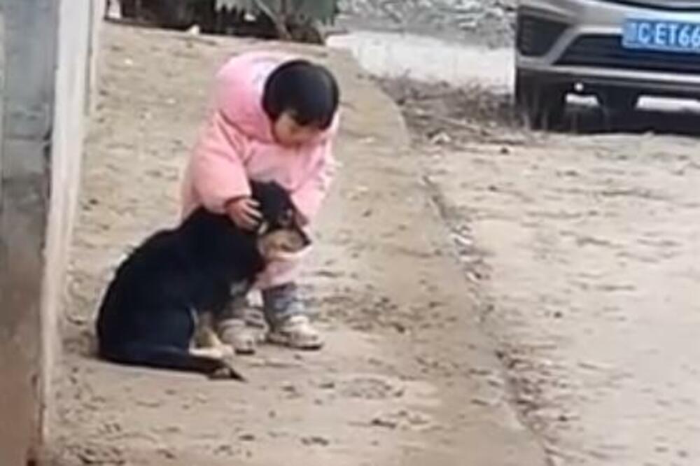 DEVOJČICA JE PSU PREKRILA UŠI: Razlog će vas RASPAMETITI (FOTO) (VIDEO)