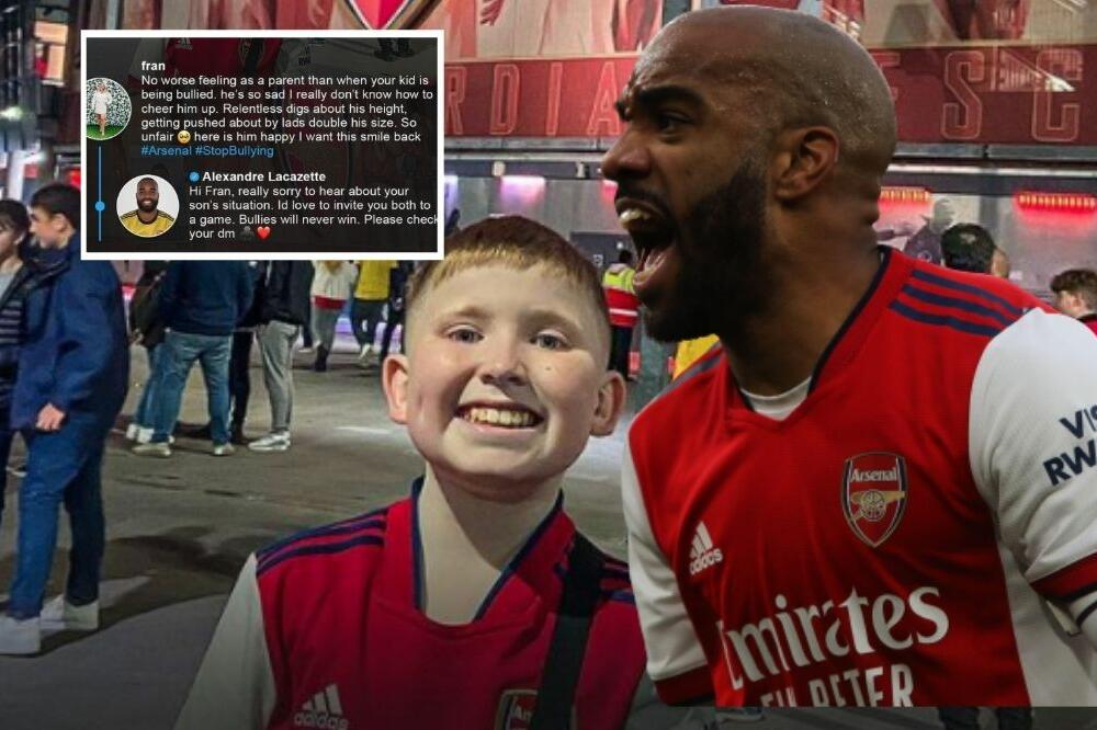 VIŠE OD SPORTA! NIJE OSTAO IMUN! MALTRETIRANO DETE DOBILO POZIV ZVEZDE ARSENALA! POMAŽE DA MU SE VRATI OSMEH (FOTO)