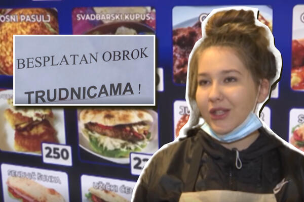 ANĐELA (18) IZ NIŠA DRŽI ČASOVE HUMANOSTI: U njenom RESTORANU trudnice, stari i siromašni jedu BESPLATNO! (FOTO)