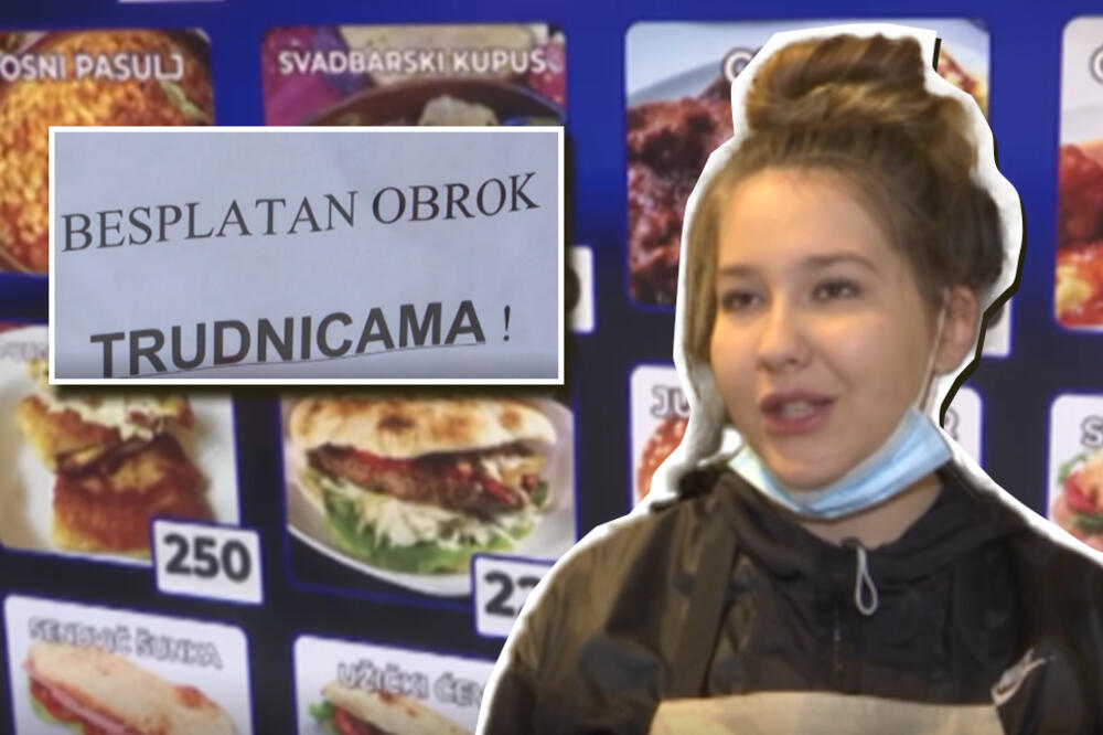 ANĐELA (18) IZ NIŠA DRŽI ČASOVE HUMANOSTI: U njenom RESTORANU trudnice, stari i siromašni jedu BESPLATNO! (FOTO)