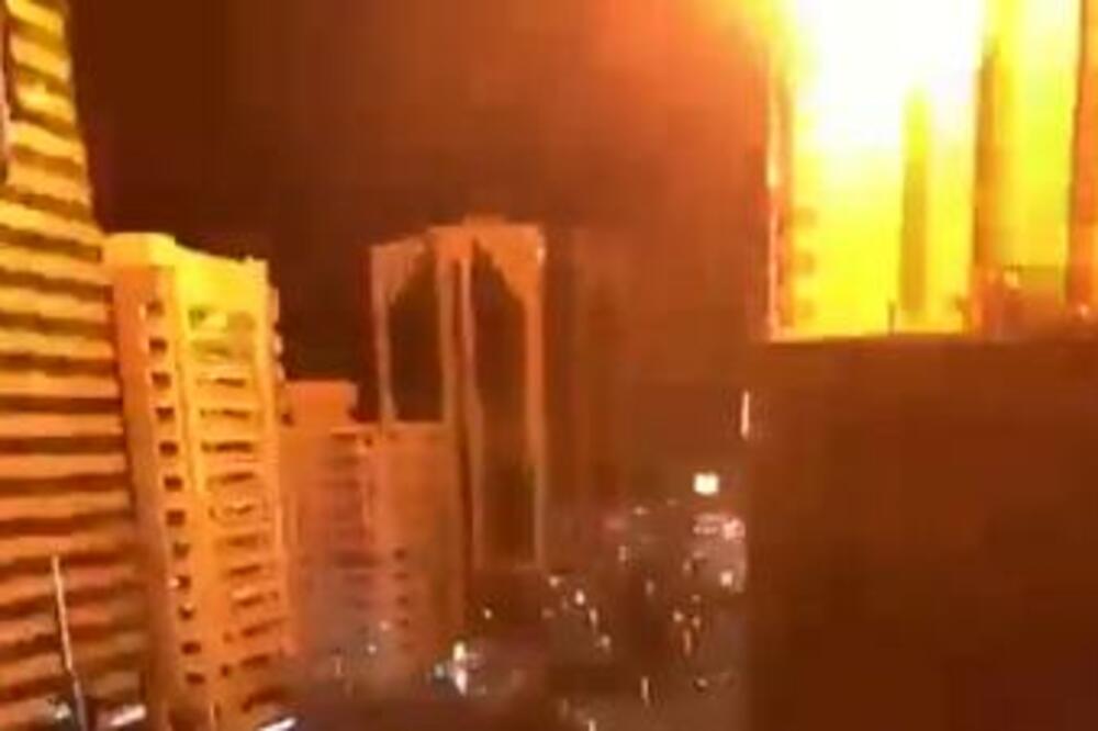 DVE JAKE EKSPLOZIJE U ABU DABIJU: Pojavili se STRAŠNI SNIMCI! (VIDEO)