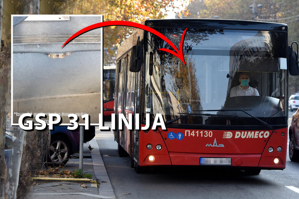 OVO NISMO DOŽIVELI U ISTORIJI GSP-A! Putnici gledaju u pod autobusa 31 i ne trepću, da li je moguće da NIČE? (FOTO)