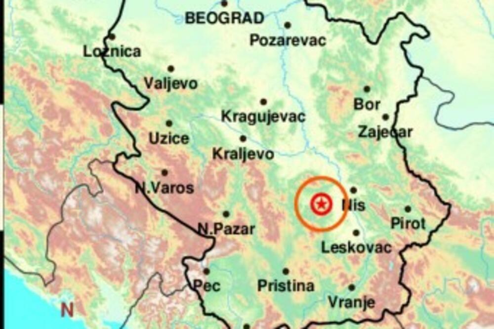 TRESLO SE U PROKUPLJU: Pre dva dana zabeležen je jači zemljotres i u Sjenici! (FOTO)
