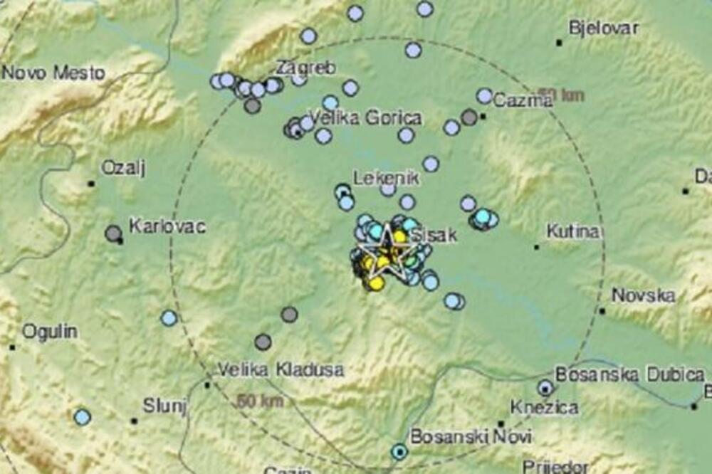 JAK ZEMLJOTRES POGODIO HRVATSKU: Tresao se i Zagreb