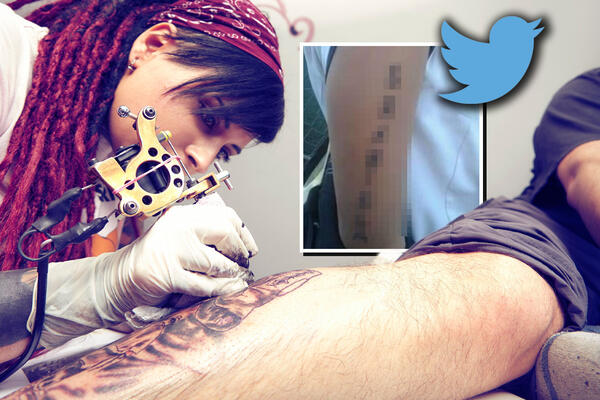 "OTIŠLA JE GRABIELA, NIJE REKLA ZBOGOM" Ovo je možda najsmešnija tetovaža ikada, ŠTA UČINI LJUBAV OD ČOVEKA (FOTO)