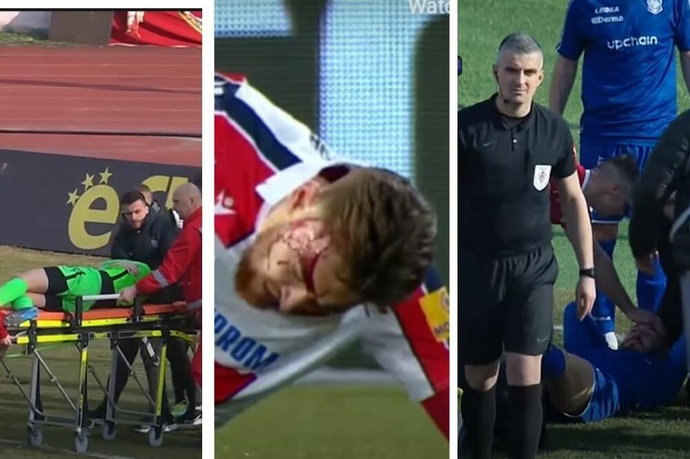 HOROR DAN NA BALKANU! LIPTELA KRV, NOKAUT, POLOMLJENE KOSTI POTKOLENICE! (VIDEO)