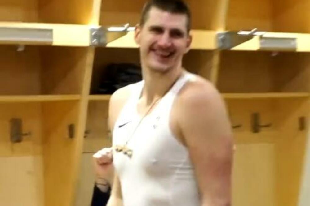 MVP U LAGANOM RITMU! Jokić se zagrevao uz Beogradski sindikat, isprašio protivnike, pa napravio ŠOU! (VIDEO)