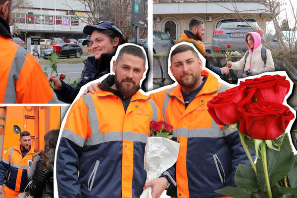 VOZILI SMO SE SA NAJBOLJIM FRAJERIMA IZ GRADSKE ČISTOĆE: Za Dan zaljubljenih obradovali smo BEOGRAĐANKE! (VIDEO)