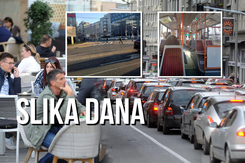 SLIKA DANA! Usred BEOGRADSKOG ŠPICA desilo se ČUDO neviđeno, dobro zapamtite prizor (FOTO)