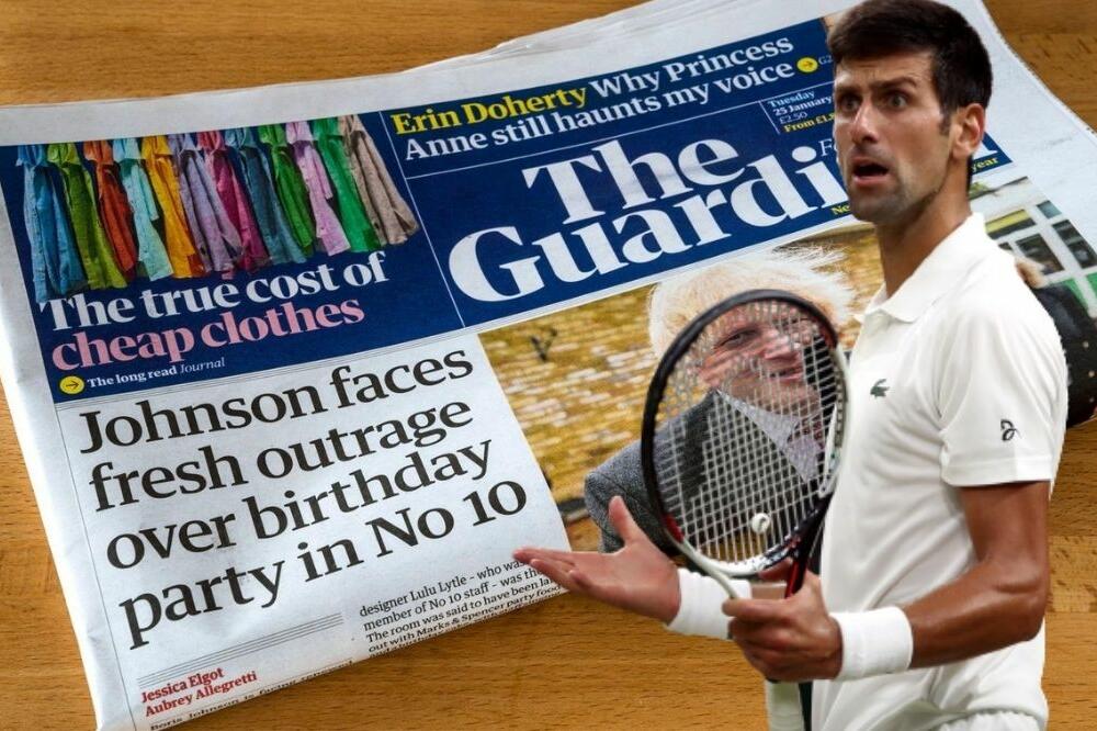 PLJUVAČINA SE NASTAVLJA! GARDIJAN OPLEO PO ĐOKOVIĆU! "SAMOSABOTIRAJUĆI SEBIČNI PLAČLJIVKO"!