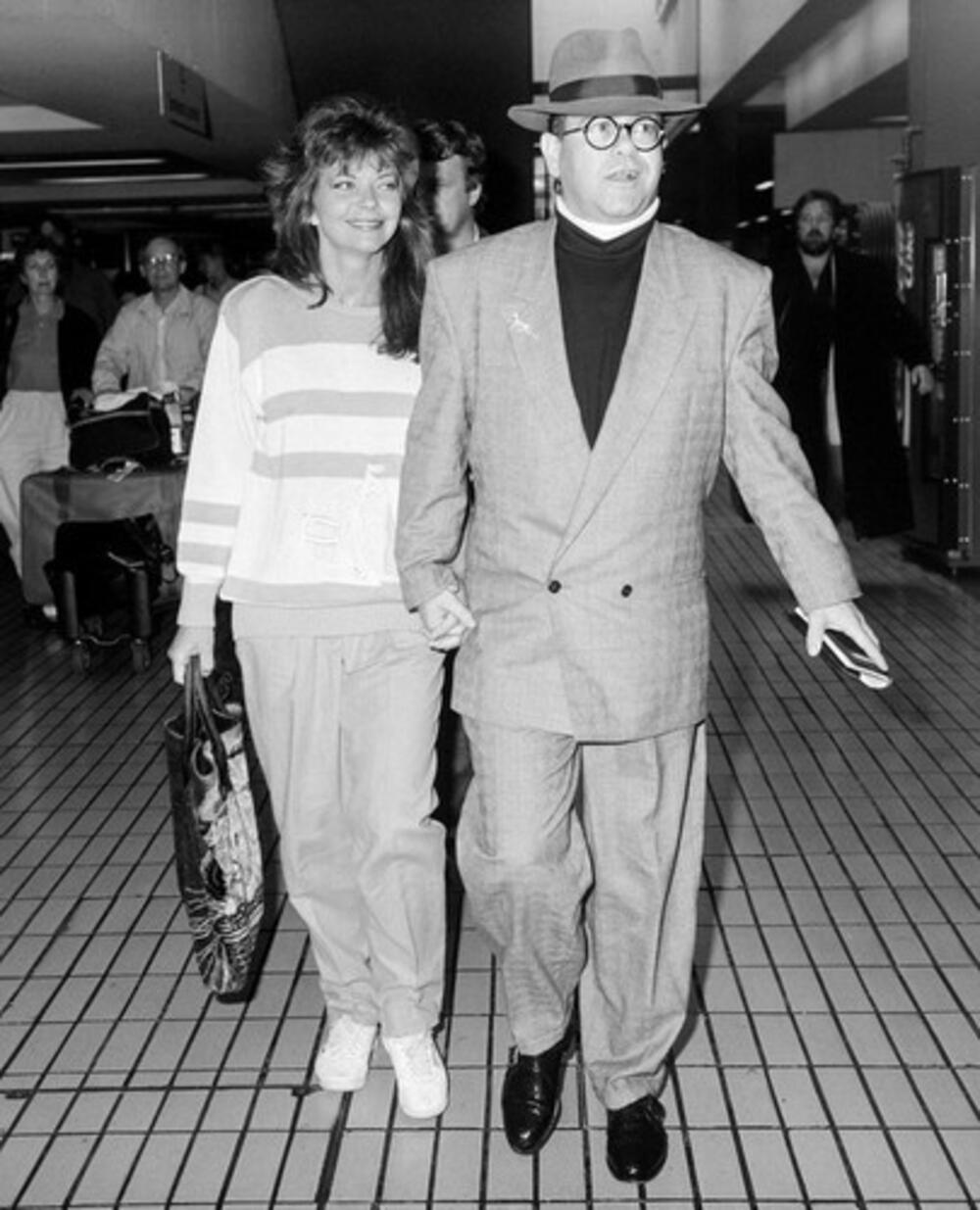 Renate Blauel, Elton Džon