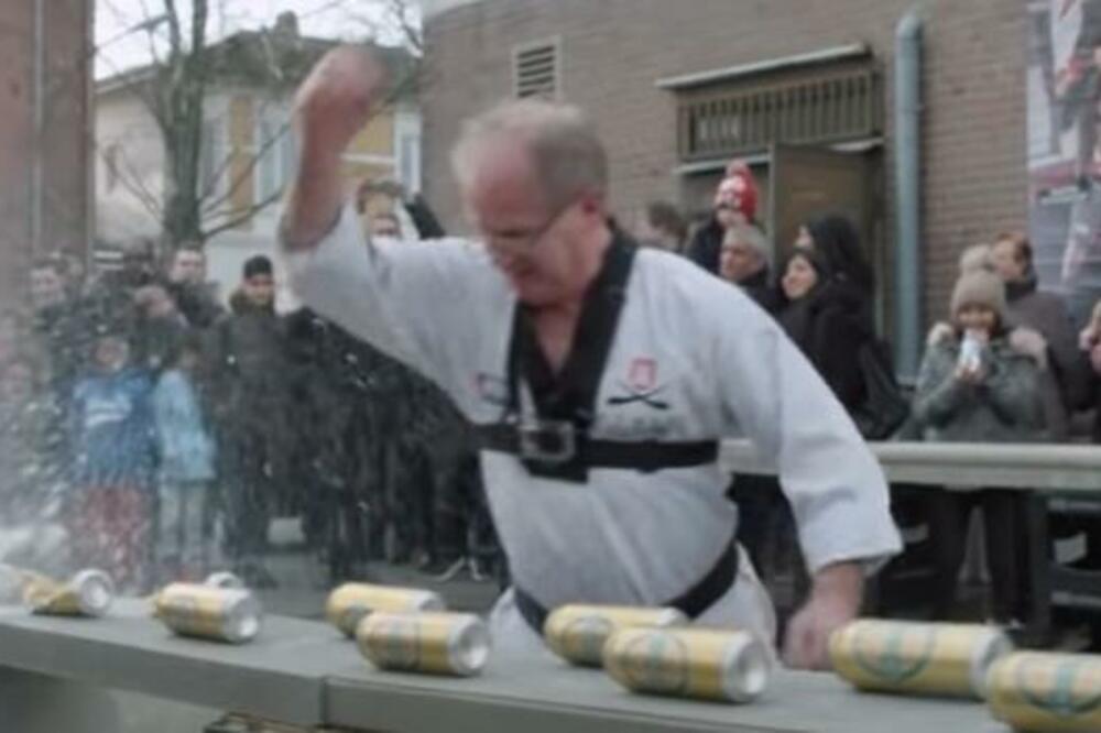 BOSANAC SRUŠIO GINISOV REKORD, NASTRADALE LIMENKE PIVA: Pogledajte šta je uradio za samo 60 SEKUNDI (VIDEO)