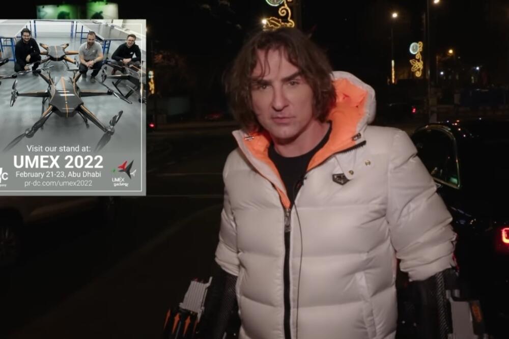 ŽELJKO MITROVIĆ ISPROBAO JE NA SLAVIJI SVOJE NOVE SUPER MLAZNICE!