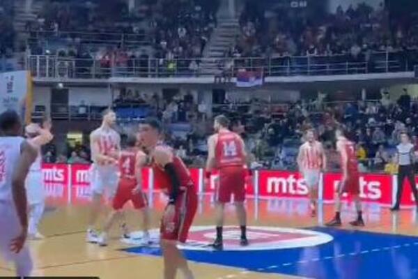 ZVEZDA GAZI, MARKOVIĆ MOŽE NA OL-STAR: Plej crveno-belih ubacio 3 trojke za tri i po minuta!