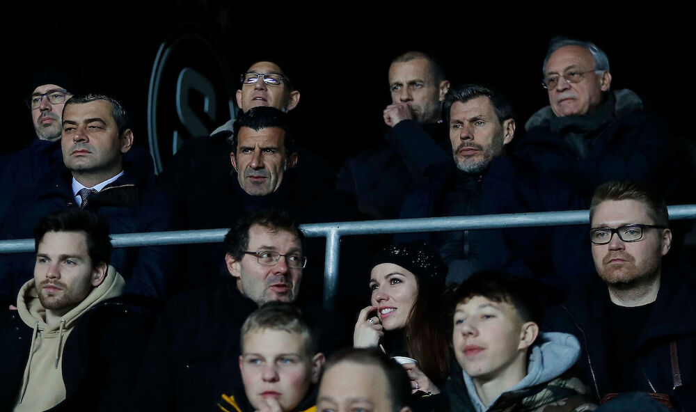 Zoran Laković, Aleksander Čeferin, Zvonimir Boban, Milorad Vučelić, Luiš Figo