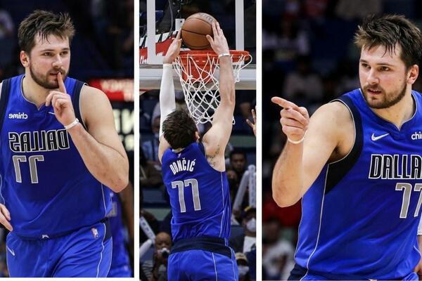 VREME JE ZA MAGIJU! JOŠ JEDNA DOMINACIJA DONČIĆA! ZATRPAO KOŠ NJU ORLEANSA! (VIDEO)