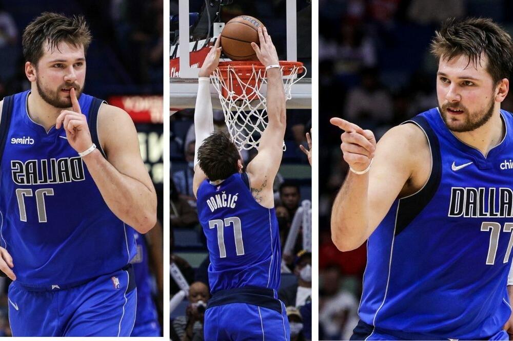 VREME JE ZA MAGIJU! JOŠ JEDNA DOMINACIJA DONČIĆA! ZATRPAO KOŠ NJU ORLEANSA! (VIDEO)