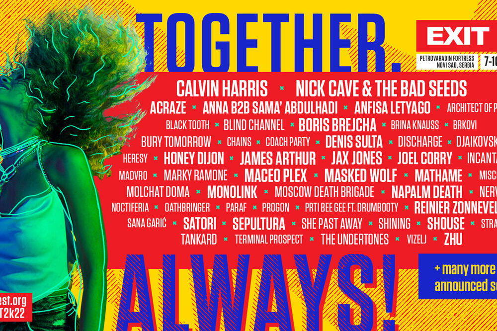 Najuspešniji DJ i producent svih vremena Calvin Harris predvodi više od 60 novih izvođača na EXIT festivalu!