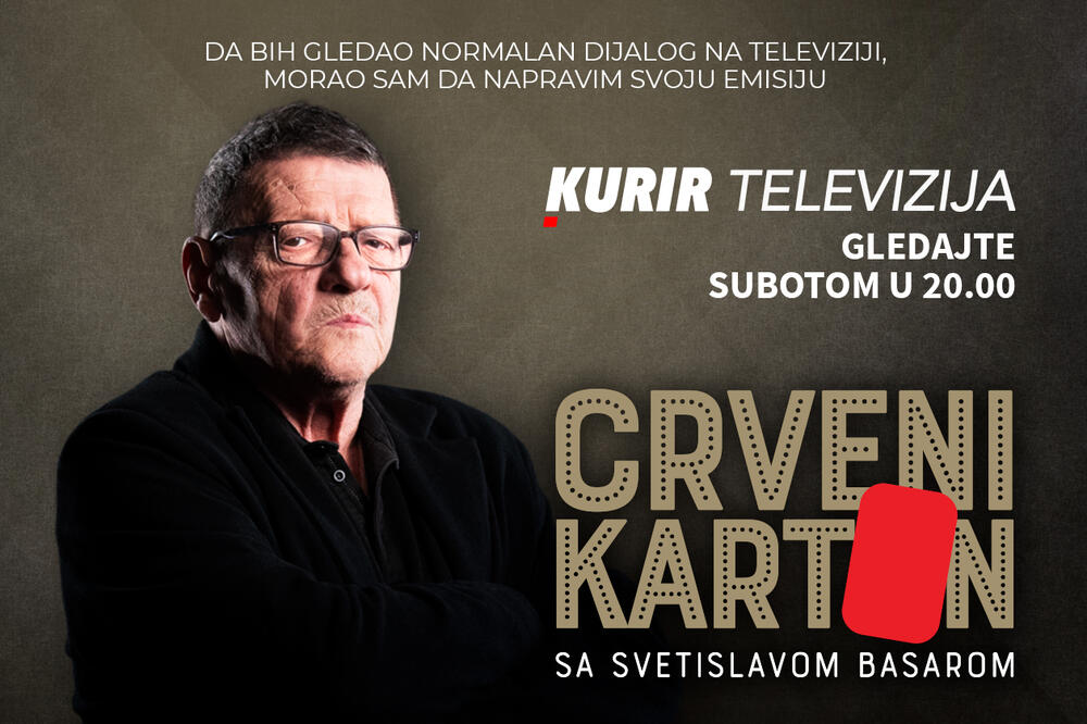 “CRVENI KARTON” SVETISLAVA BASARE OD SUBOTE NA KURIR TV! S Vukom Draškovićem o najvećim srpskim kontroverzama