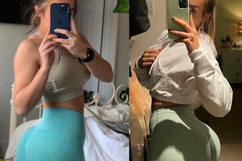 WOW, KAKVI GLUTEUSI! Vrela fitnes zverka guzu je povećala prirodno pa otkrila par trikova (FOTO)