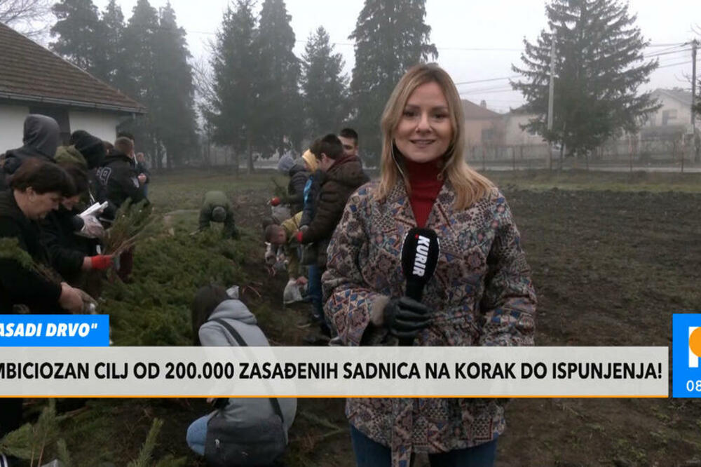 VELIKA NEDELJA ZA AKCIJU ZASADI DRVO! Na korak do ispunjenja cilja od 200.000 sadnica: Kreću iz Kraljeva!
