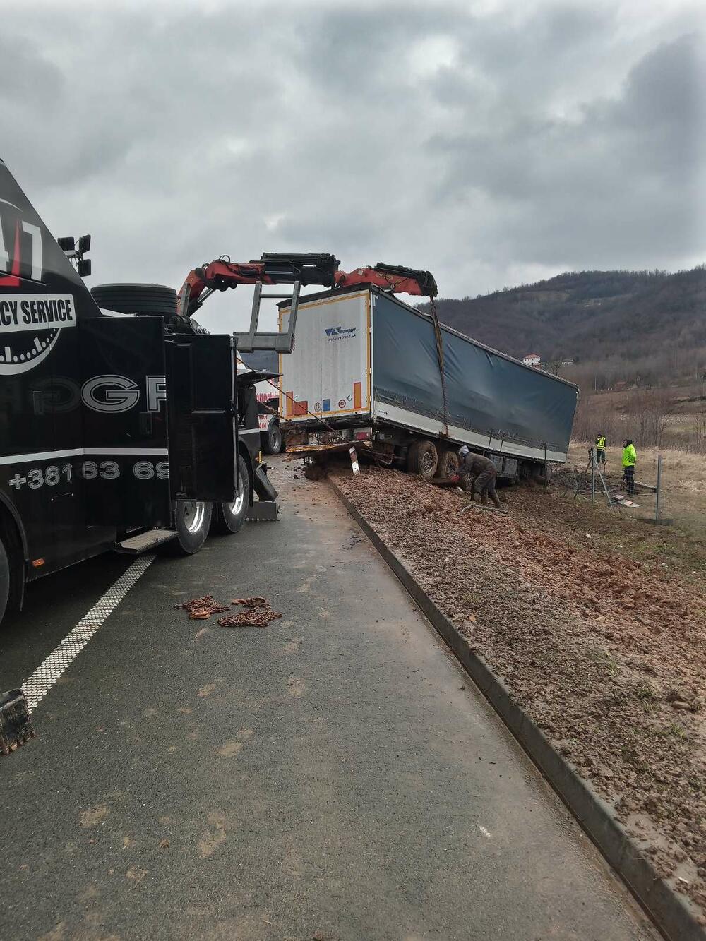 Kamion, Saobraćajna nezgoda, Udes, Sudar