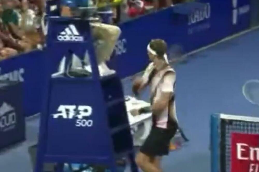 ZVEREV NAPAO SUDIJU REKETOM! SKANDAL! Nemac POTPUNO POLUDEO, pa načinio potez zbog koga će se POKAJATI! (VIDEO)