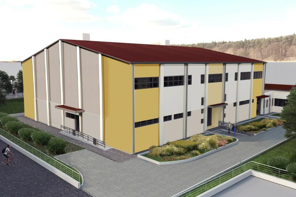 GRADSKI SEKRETAR LUKA PETROVIĆ NAJAVIO RADOVE: Rekonstruisaćemo fiskulturnu salu u Dobanovcima