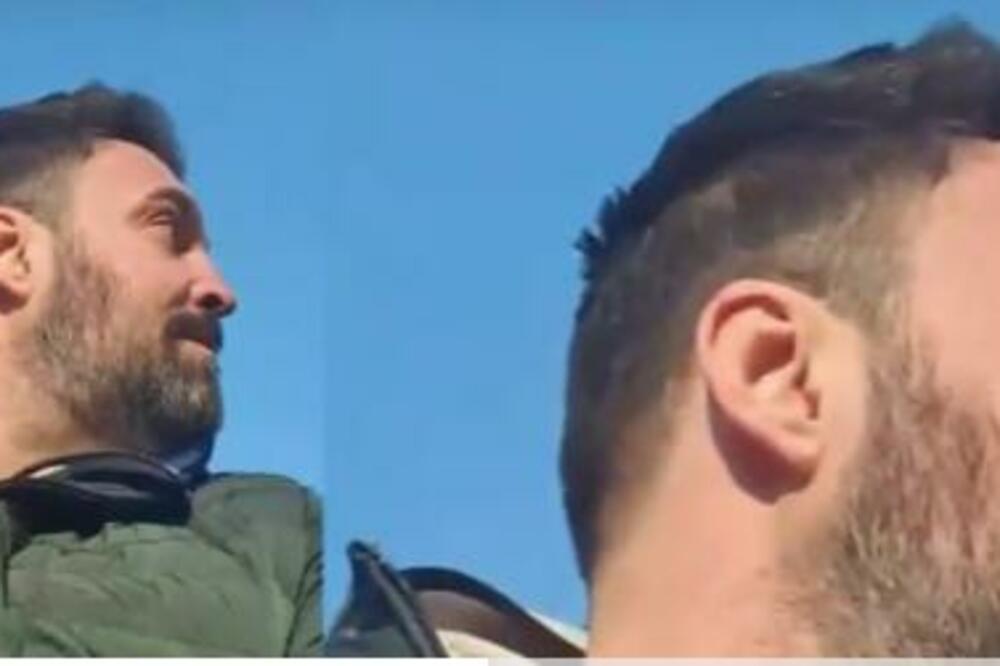 IVAN BOSILJČIĆ POKUŠAO DA NAPRAVI SNIMAK, A ONDA MU ULETEO NEPOZNATI ČOVEK: Njegova reakcija je PRESMEŠNA!