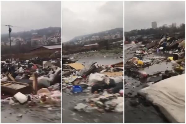 GDE JE BRE OVO? Ljudi gledaju snimak KILOMETARSKE deponije u Beogradu, niko ne zna lokaciju, OGAVNO (VIDEO)