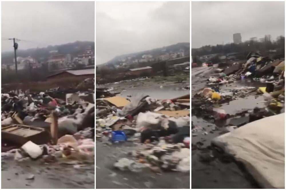 GDE JE BRE OVO? Ljudi gledaju snimak KILOMETARSKE deponije u Beogradu, niko ne zna lokaciju, OGAVNO (VIDEO)