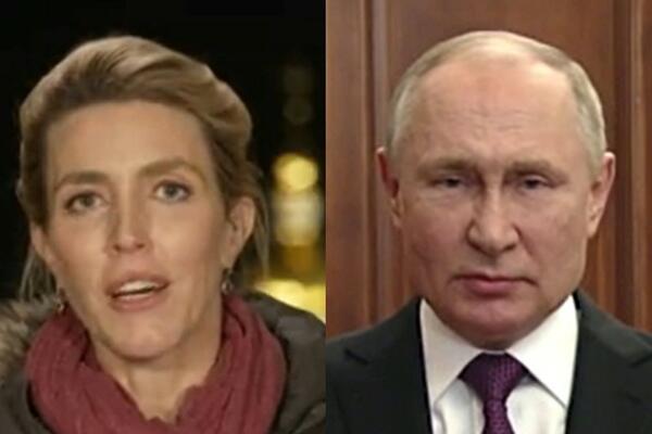 PUTINOV GOVOR ŠOKIRAO I VODITELJKU! Pogledajte ŠTA je nateralo da se "USPRAVI NA STOLICI"! (VIDEO)