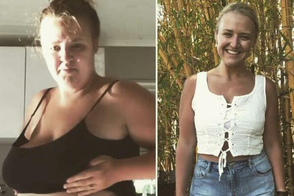 NEĆETE VEROVATI DA JE OVO ISTA ŽENA: Zbog onog što je radila BUKVALNO SE PREPOLOVILA (FOTO)