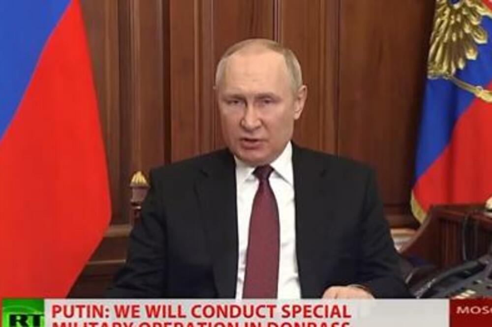 MOMENAT KAD JE PUTIN DAO ZNAK: Pogledajte njegovo obraćanje! (VIDEO)