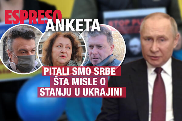 "GLEDAO SAM KAKO IH OBARAJU KAO PIONE, OPRAVDAVAM PUTINA"! Pitali smo Srbe šta misle o stanju u Ukrajini! (VIDEO)