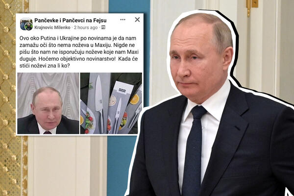 KAD JE TEŠKO, MI UDARIMO PO CRNOM HUMORU: Sukob u Ukrajini, a Srbi se plaše samo jednog - IMA LI JOŠ NOŽEVA? FOTO