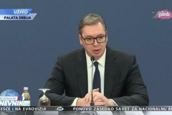 OBRAĆANJE PREDSEDNIKA ALEKSANDRA VUČIĆA: Srbija pruža punu podršku teritorijalnom integritetu Ukrajine (VIDEO)